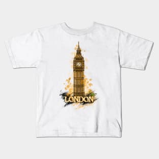 Big Ben, London Kids T-Shirt